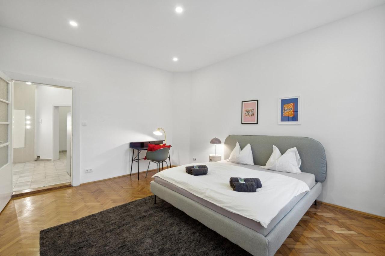 Big Spacious Central Apartment In 维也纳 外观 照片